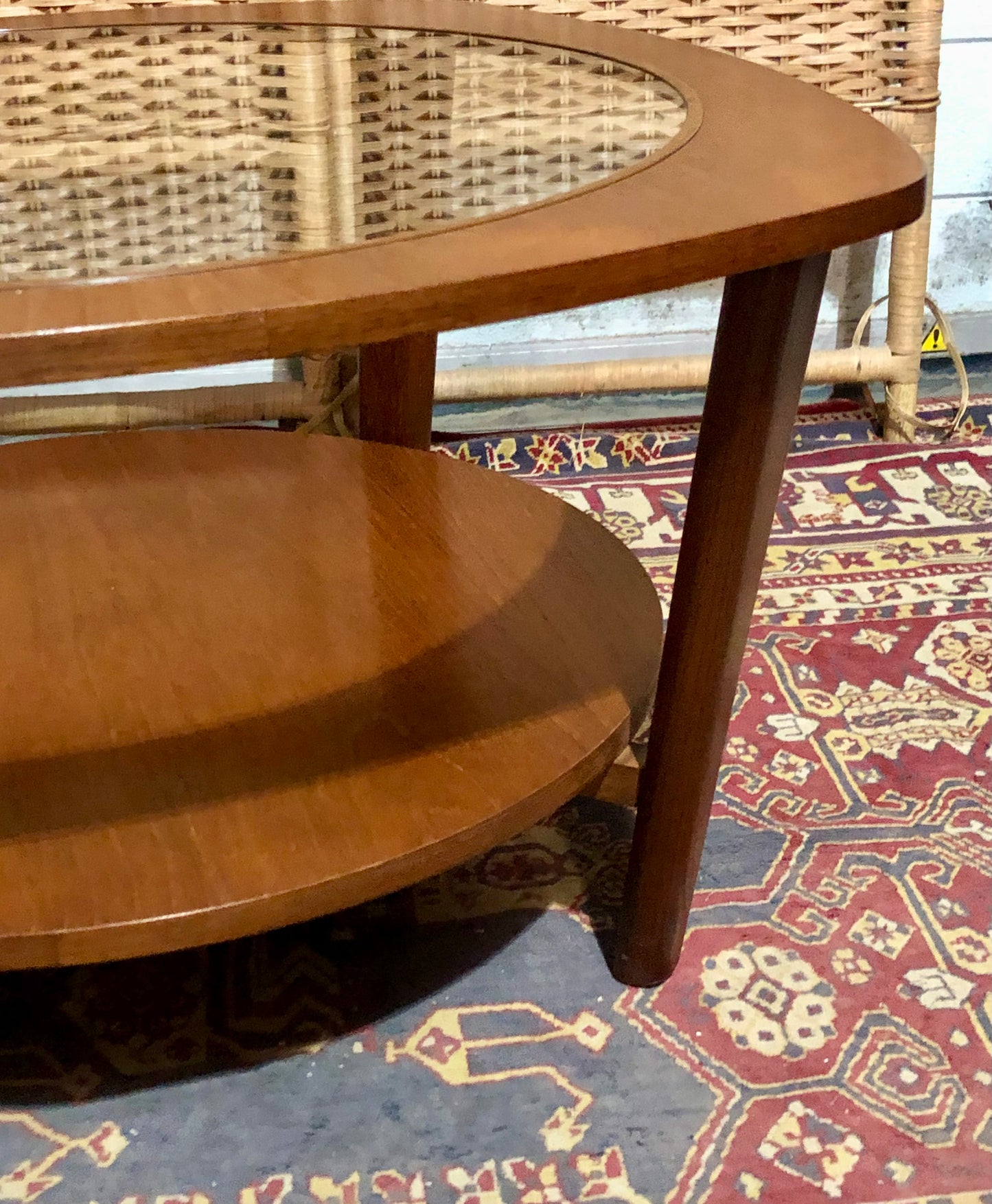000653....Handsome Mid Century Retro Teak Coffee Table
