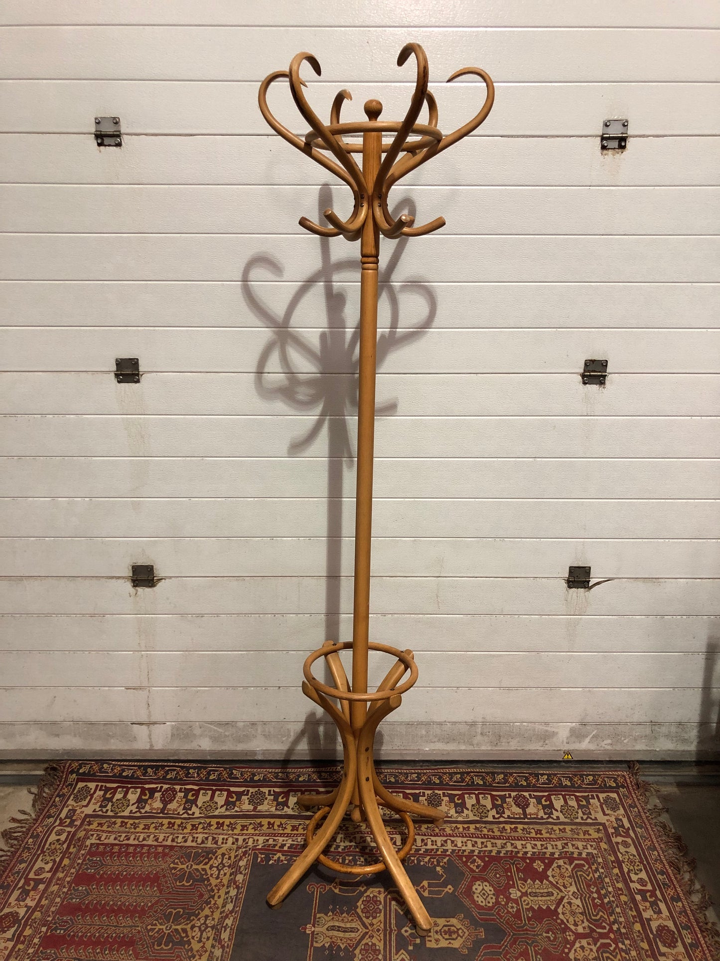 000616....Handsome Vintage Bentwood Coat Rack Or Hall Stand ( sold )