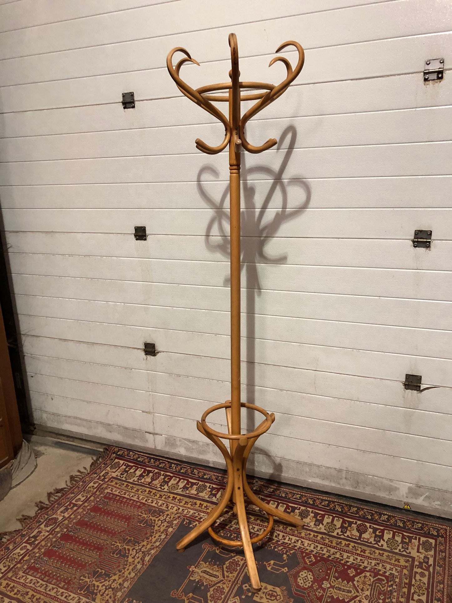 000616....Handsome Vintage Bentwood Coat Rack Or Hall Stand ( sold )