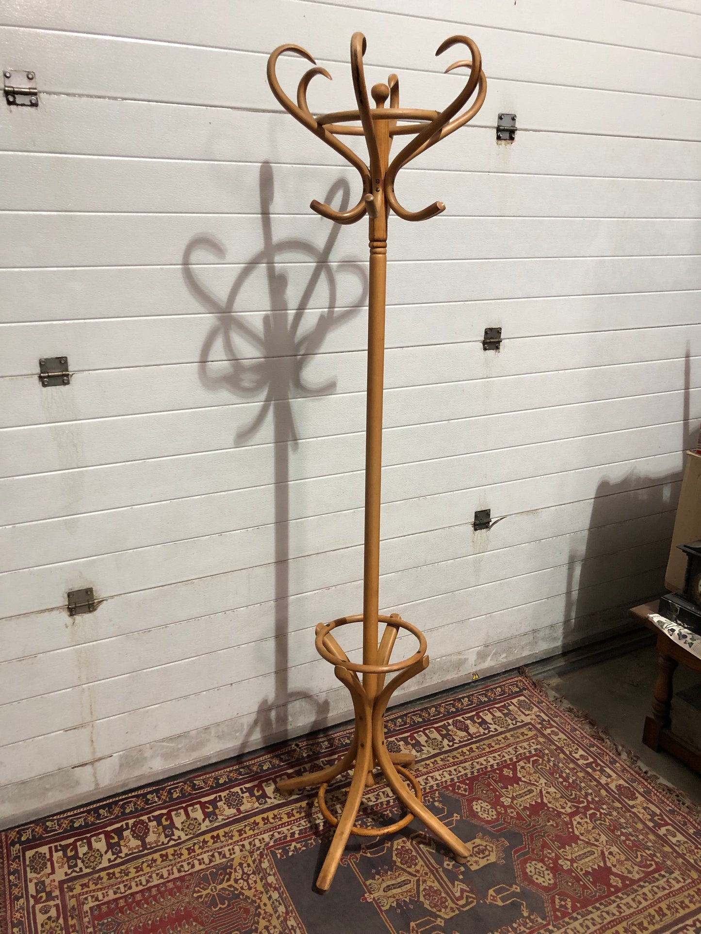 000616....Handsome Vintage Bentwood Coat Rack Or Hall Stand ( sold )