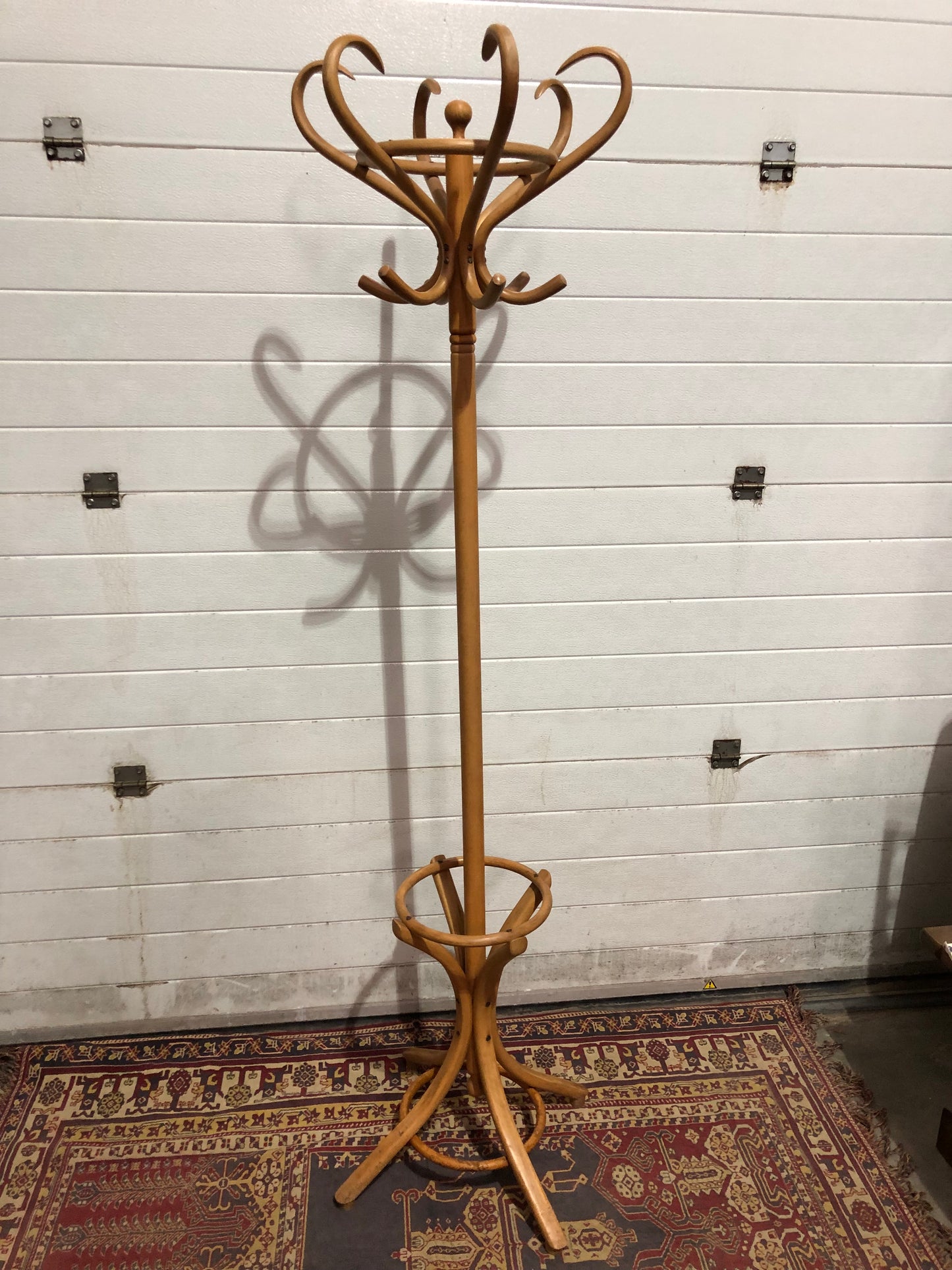 000616....Handsome Vintage Bentwood Coat Rack Or Hall Stand ( sold )