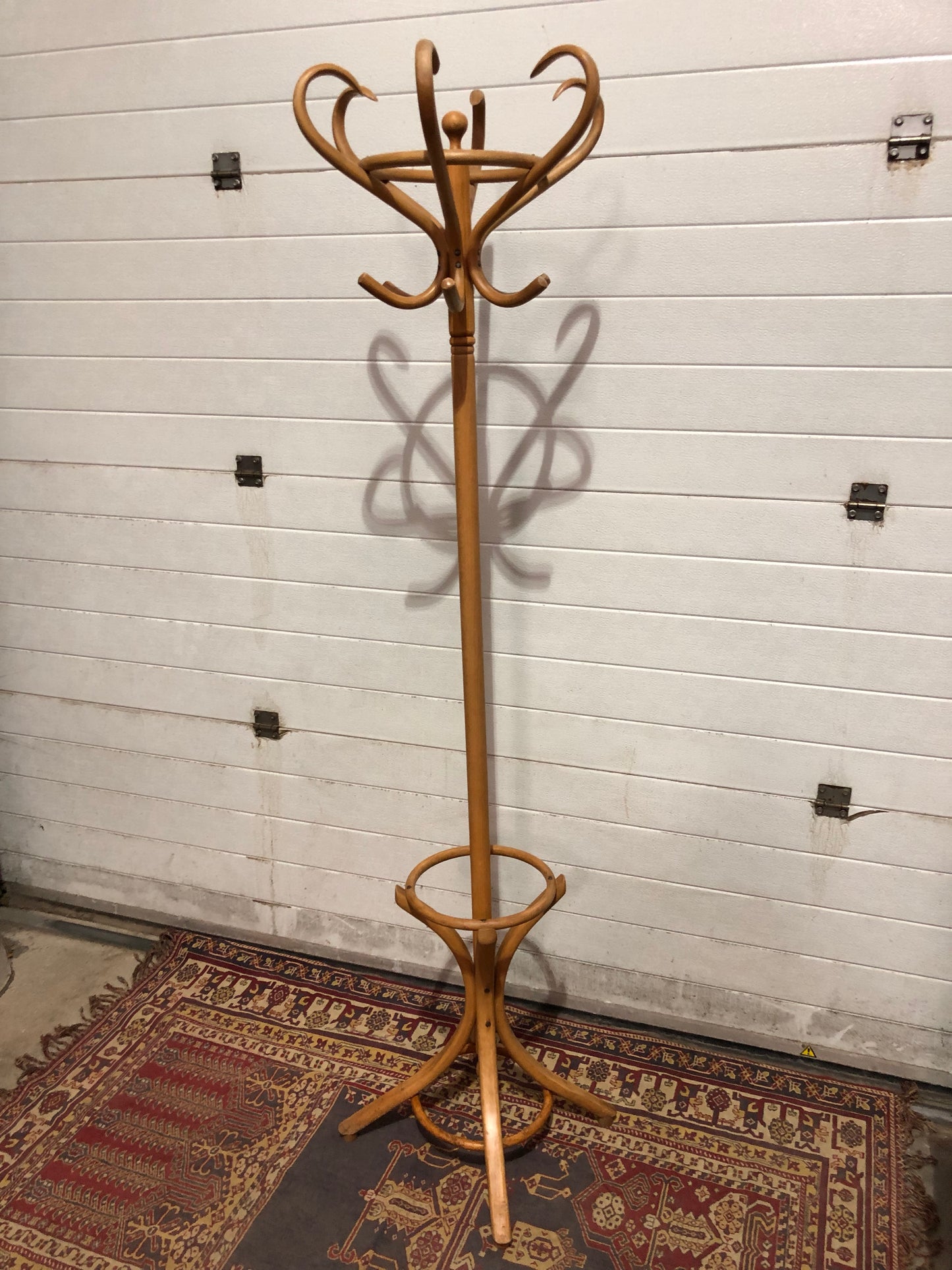 000616....Handsome Vintage Bentwood Coat Rack Or Hall Stand ( sold )