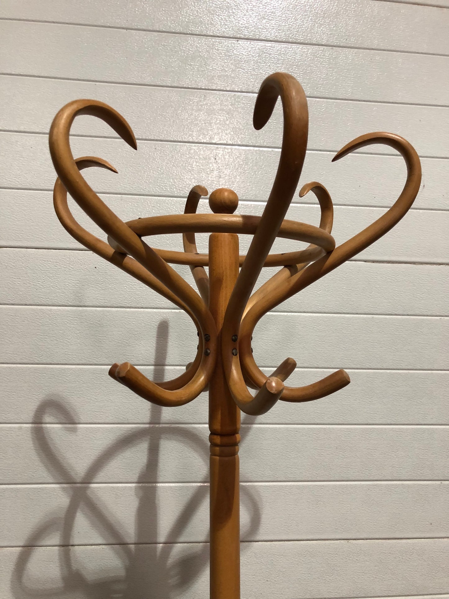 000616....Handsome Vintage Bentwood Coat Rack Or Hall Stand ( sold )