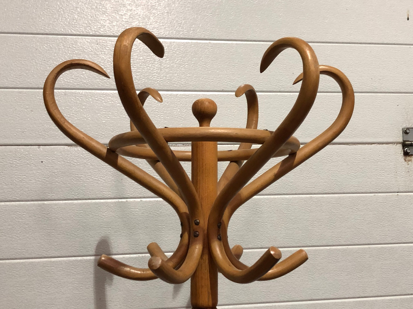 000616....Handsome Vintage Bentwood Coat Rack Or Hall Stand ( sold )