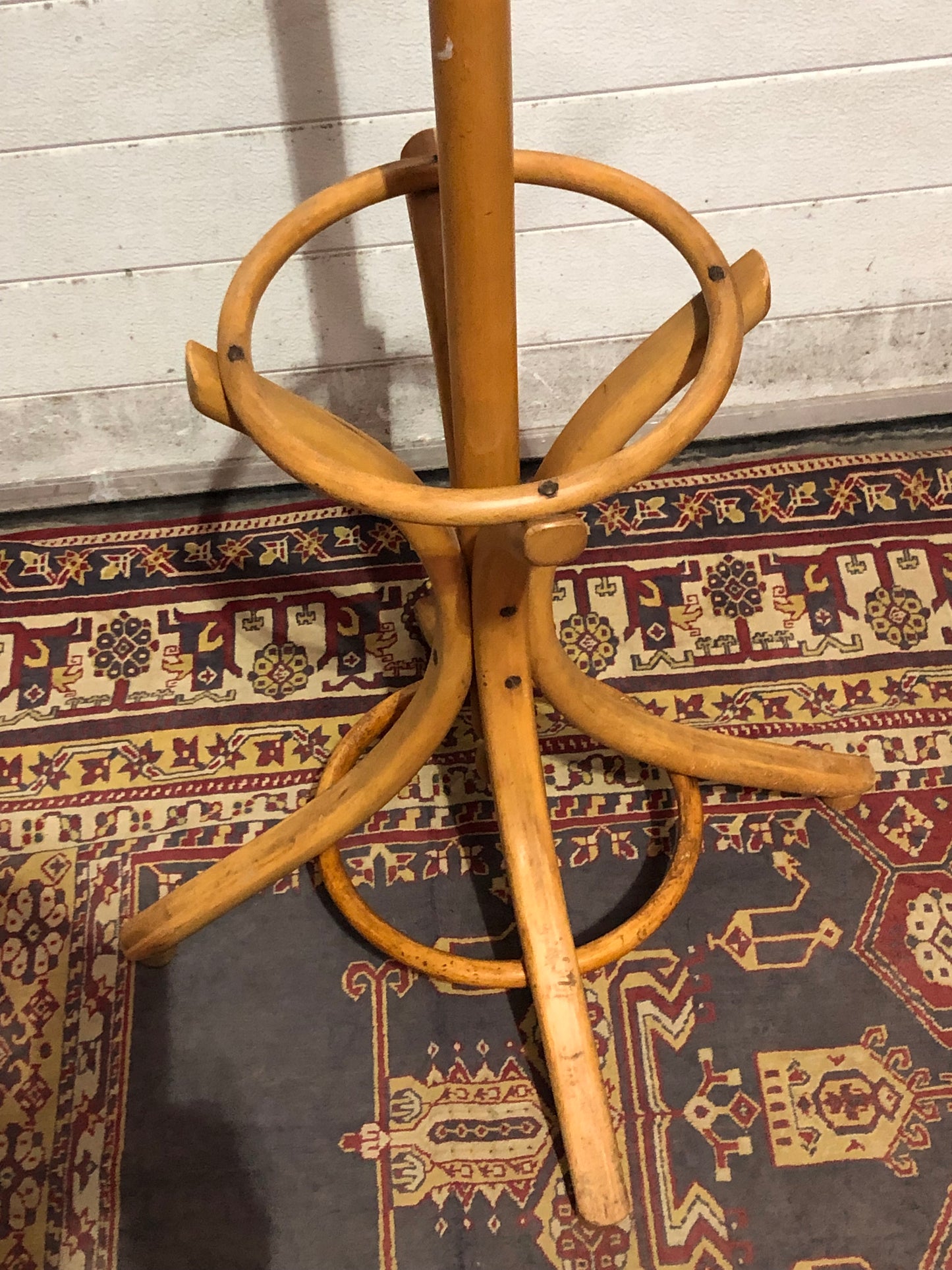 000616....Handsome Vintage Bentwood Coat Rack Or Hall Stand ( sold )