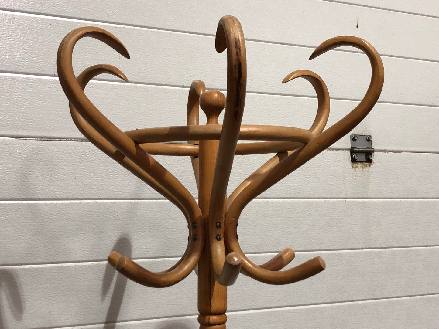 000616....Handsome Vintage Bentwood Coat Rack Or Hall Stand ( sold )