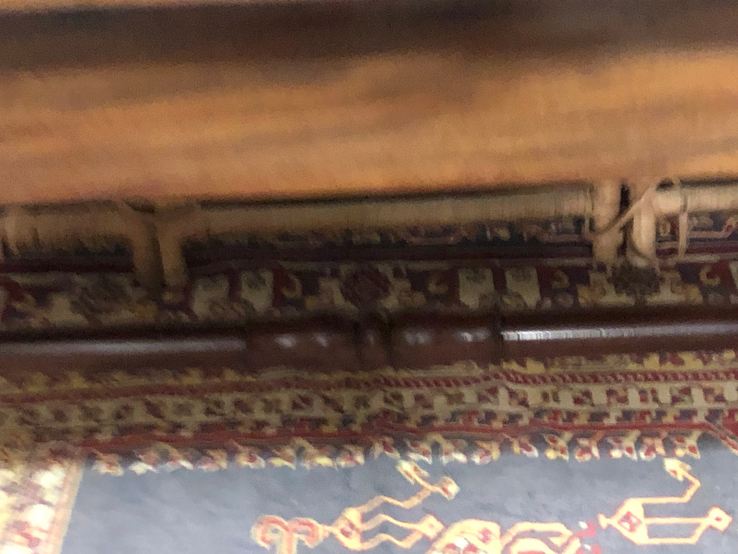 000615....Handsome Antique Mahogany Coffee Table