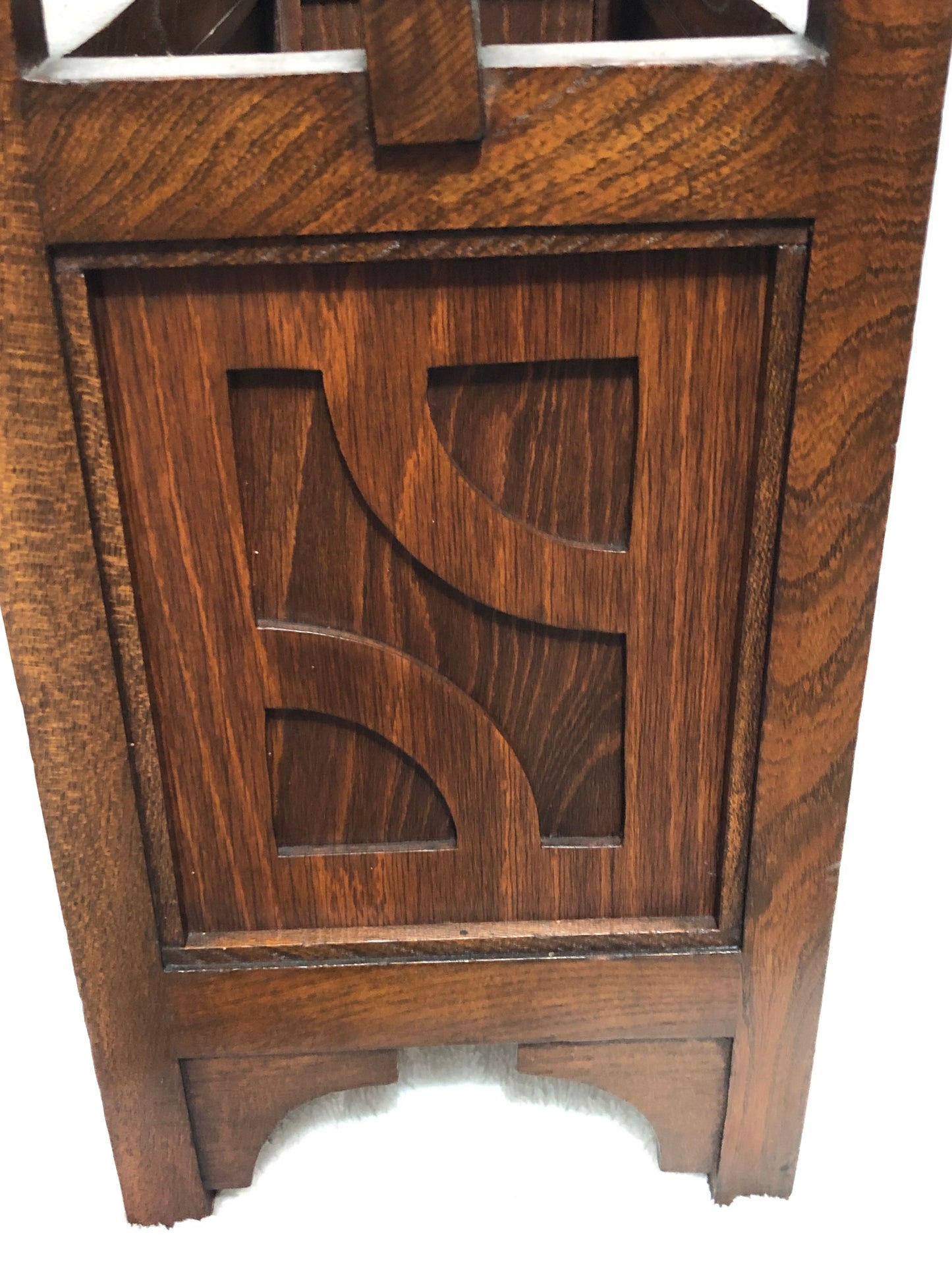 000607....Handsome Art Deco Magazine/Record Rack
