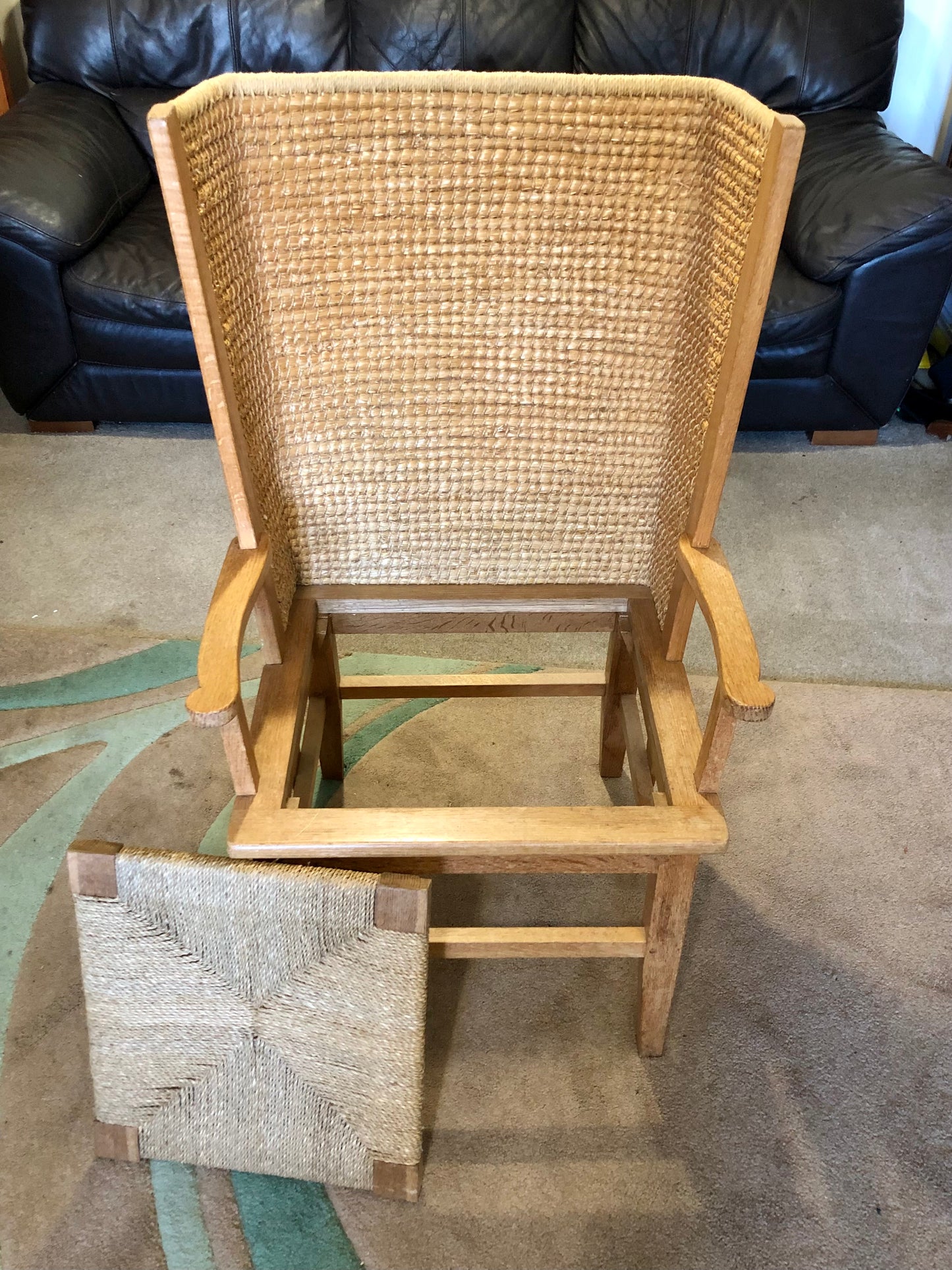000579....Handsome Vintage Orkney Chair Orkney Armchair ( sold )