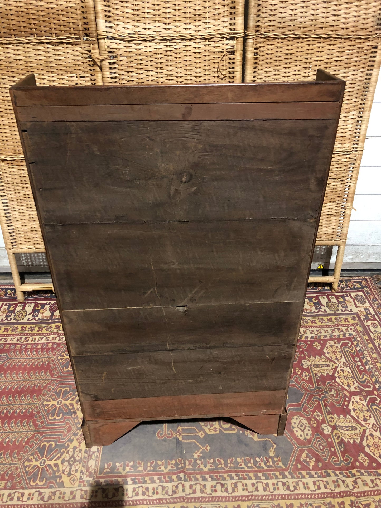 000574....Handsome Vintage Mahogany Bookcase