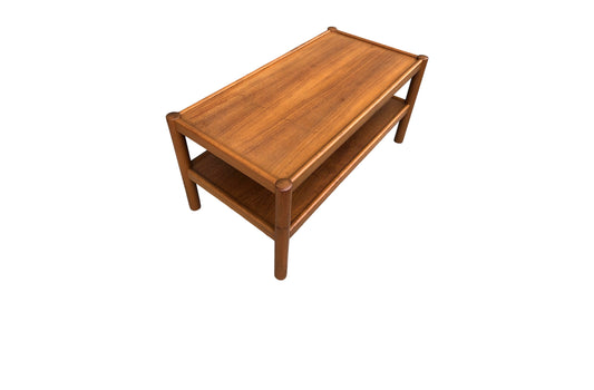 000862....Handsome Retro Teak Coffee Table ( sold )