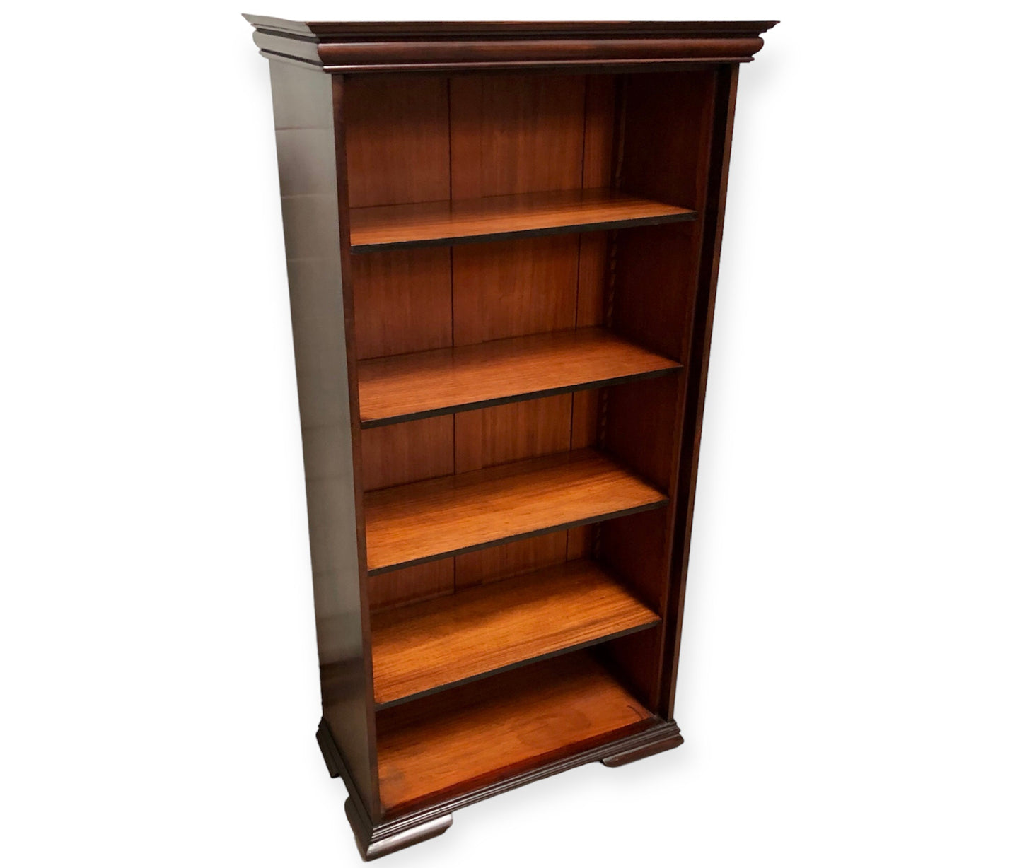 000713....Handsome Antique Mahogany Bookcase ( sold )