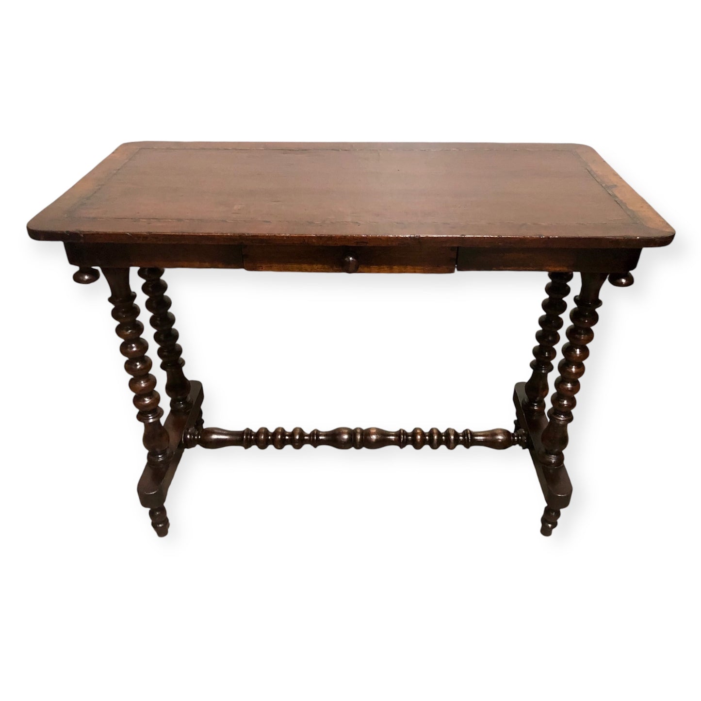 000704....Handsome Antique Writing / Hall Table