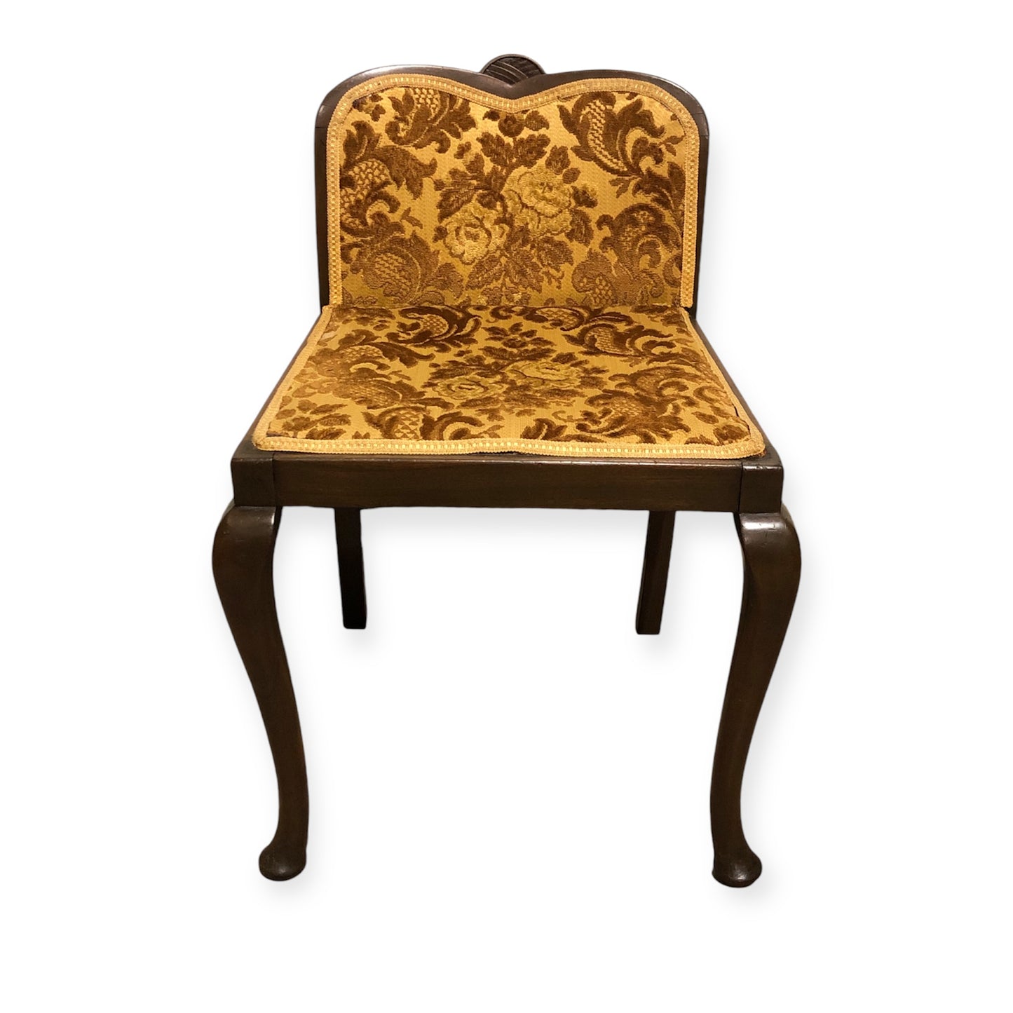 000703....Art Deco Mahogany Dressing Stool