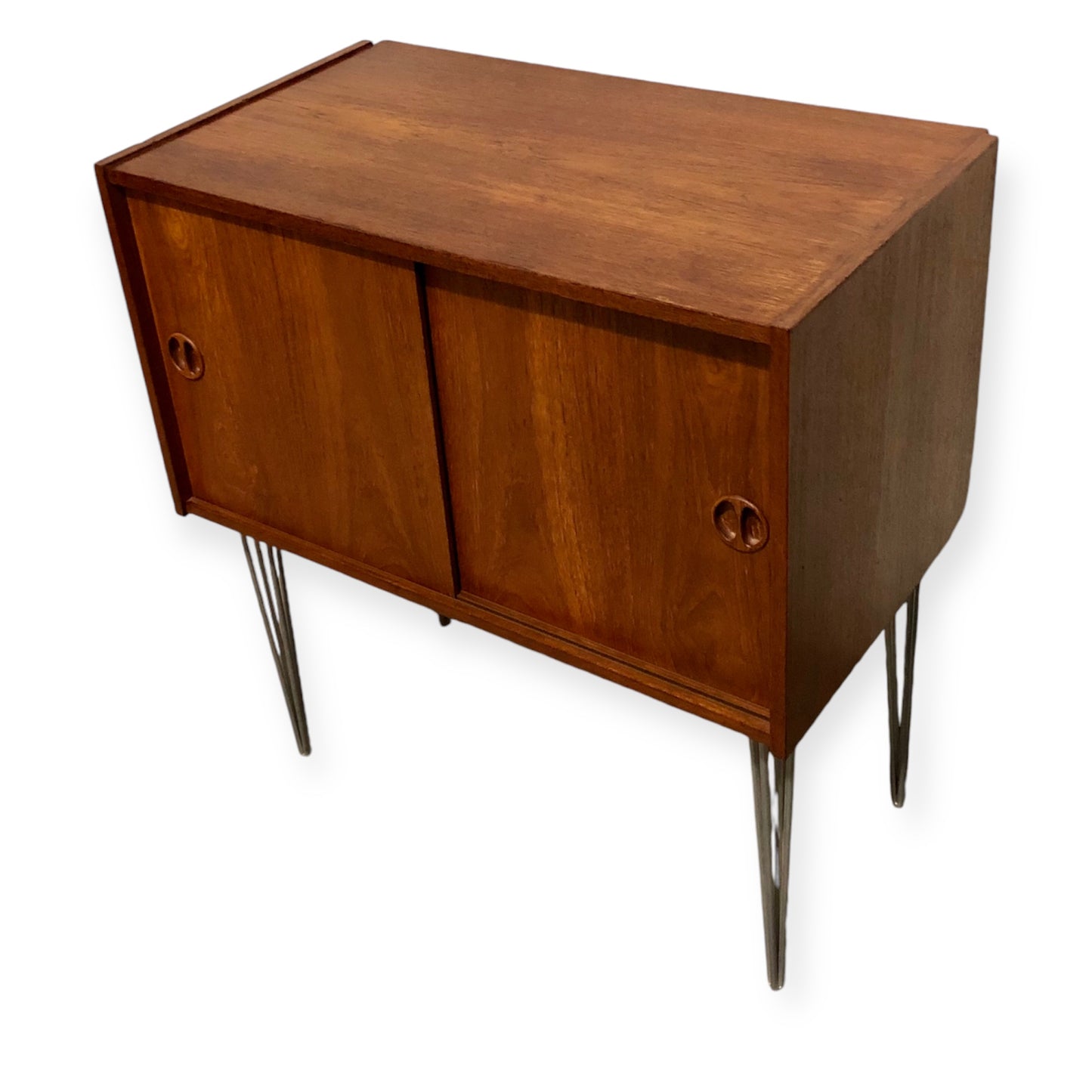 000687....Retro Teak Drinks Cabinet