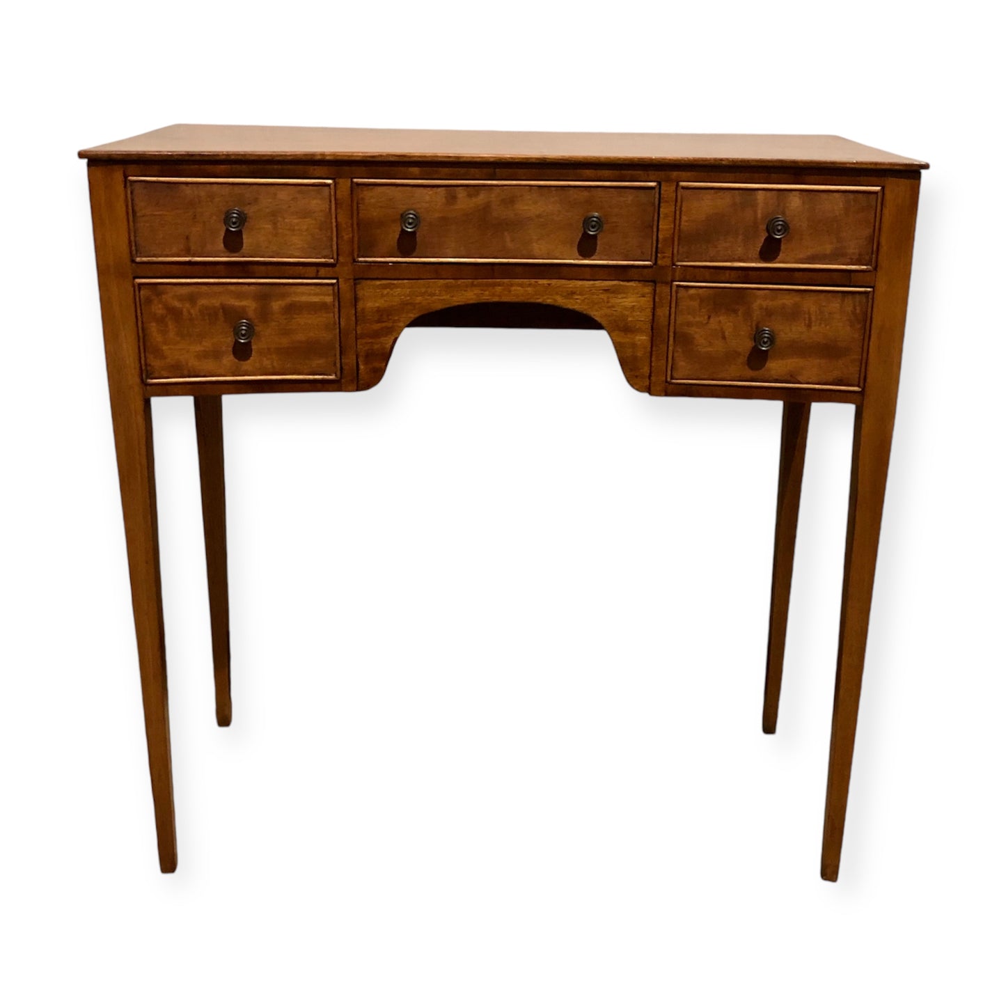 000700....Handsome Edwardian Mahogany Dressing / Side Table ( sold )
