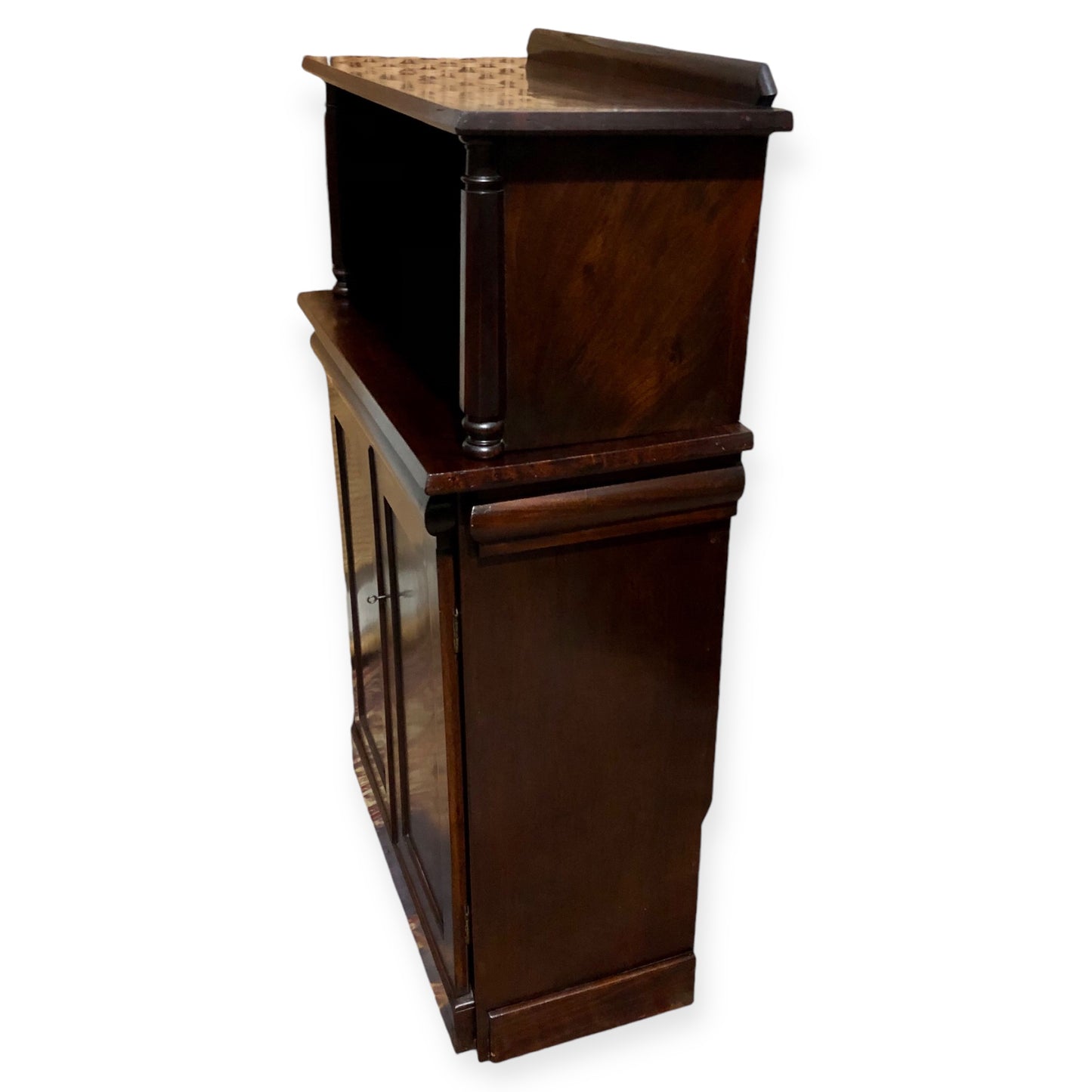 000681....Handsome Antique William IV Mahogany Chiffonier / Buffet