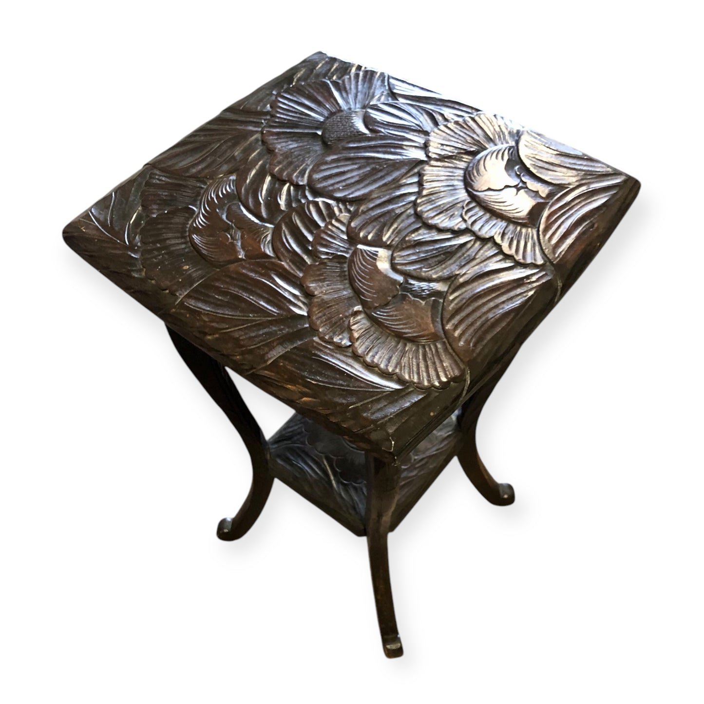 000666....Handsome Liberty's Of London Carved Japanese Table