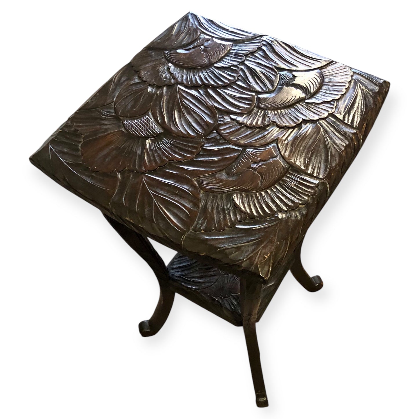 000666....Handsome Liberty's Of London Carved Japanese Table