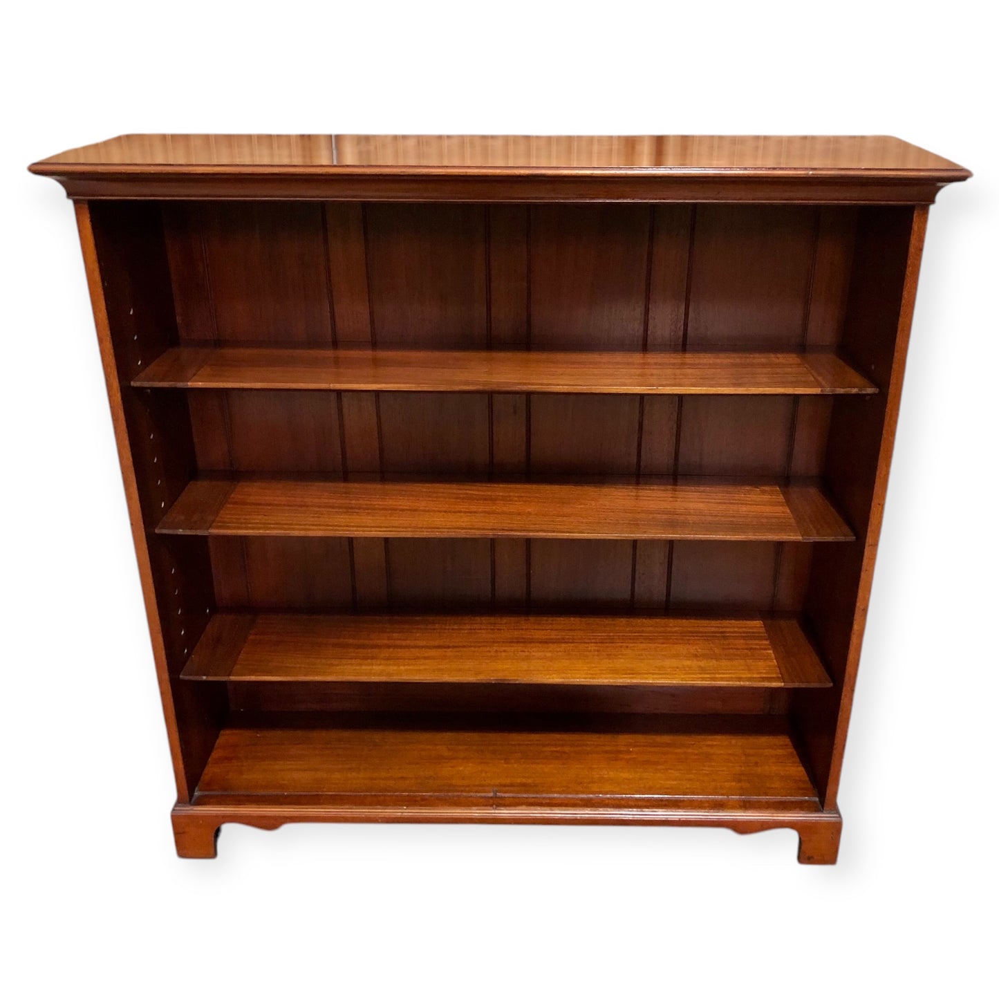 000665....Handsome Antique Walnut Bookcase