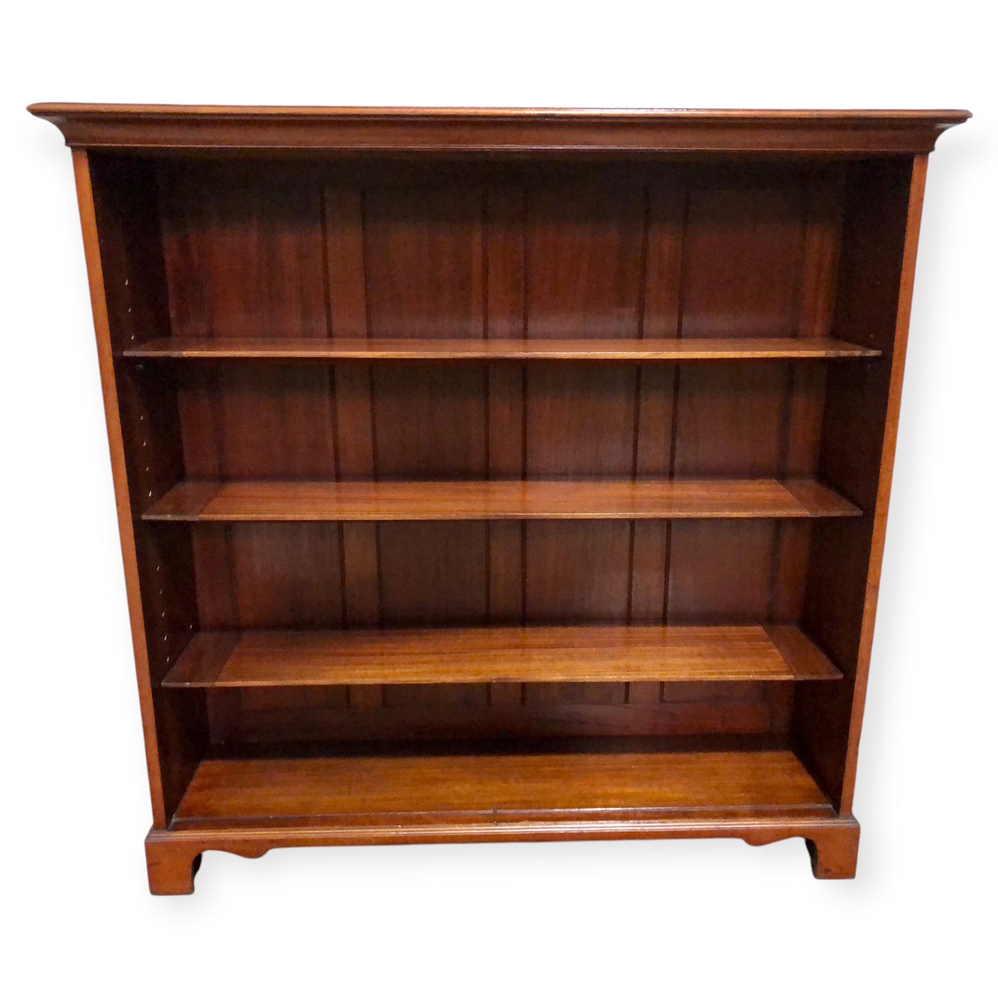 000665....Handsome Antique Walnut Bookcase