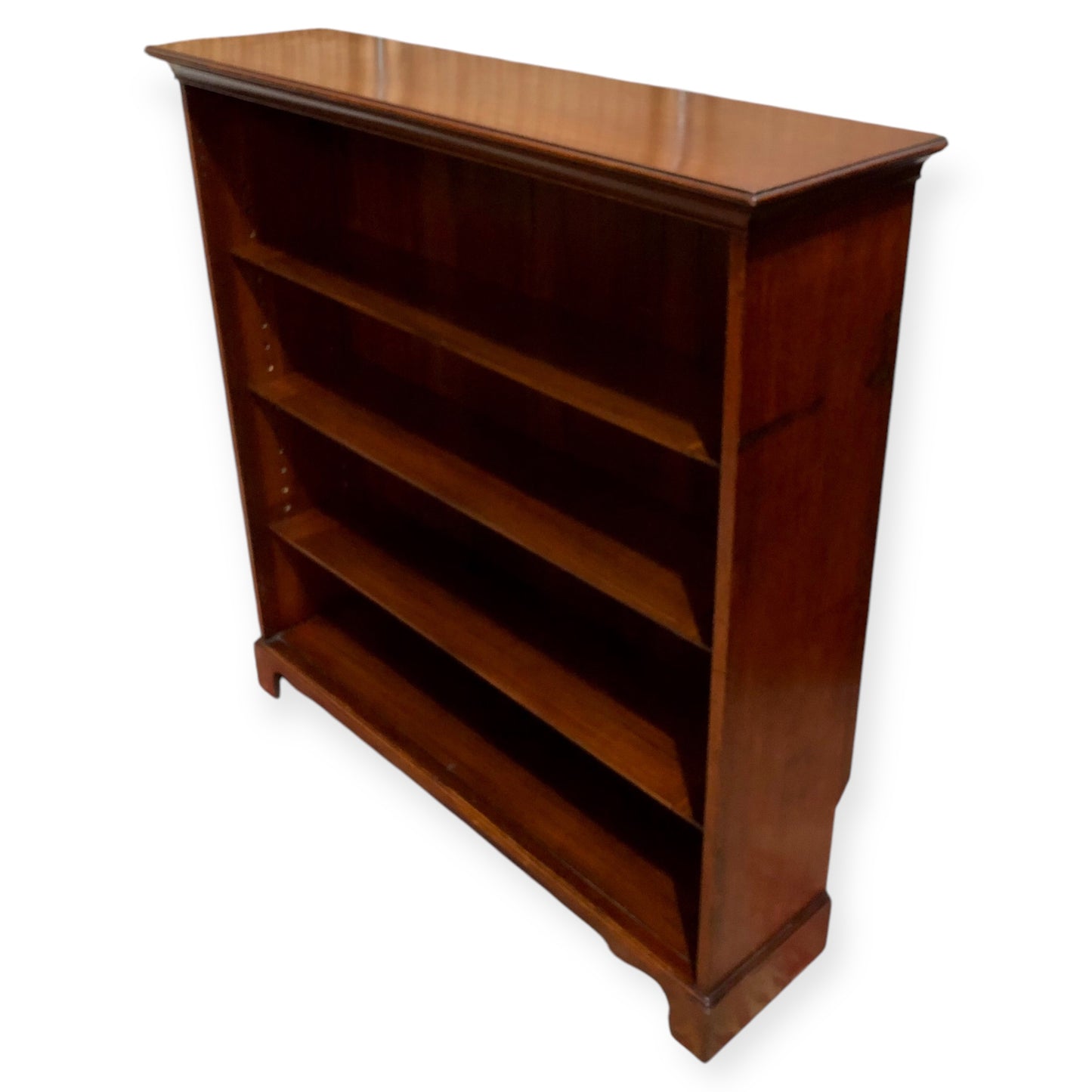 000665....Handsome Antique Walnut Bookcase