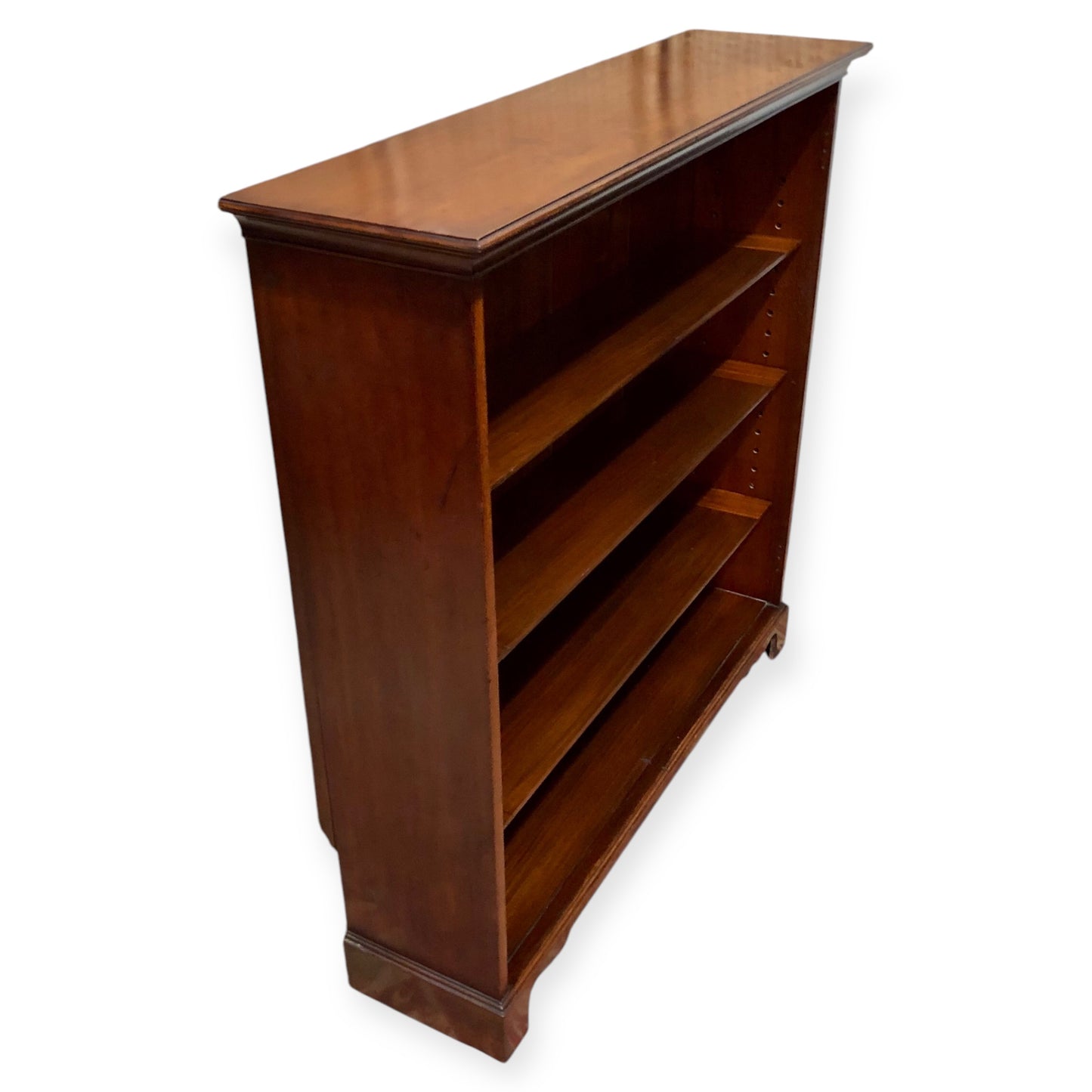000665....Handsome Antique Walnut Bookcase