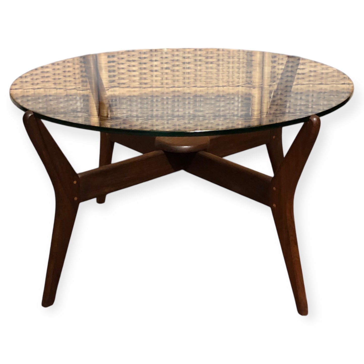 000661....Handsome Retro Coffee Table By Lebus ( sold )