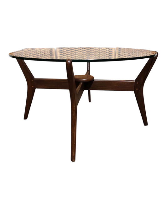 000661....Handsome Retro Coffee Table By Lebus ( sold )