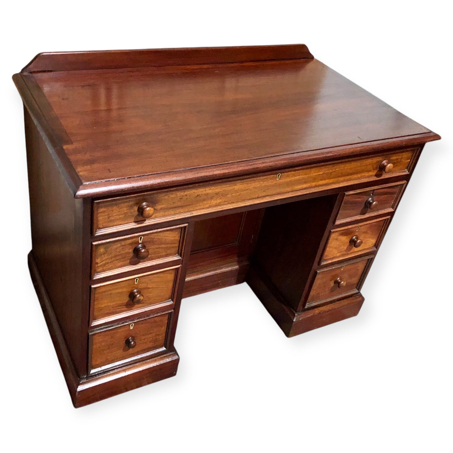 000659....Handsome Antique Mahogany Desk