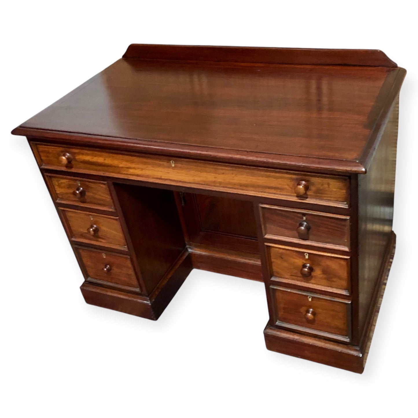 000659....Handsome Antique Mahogany Desk