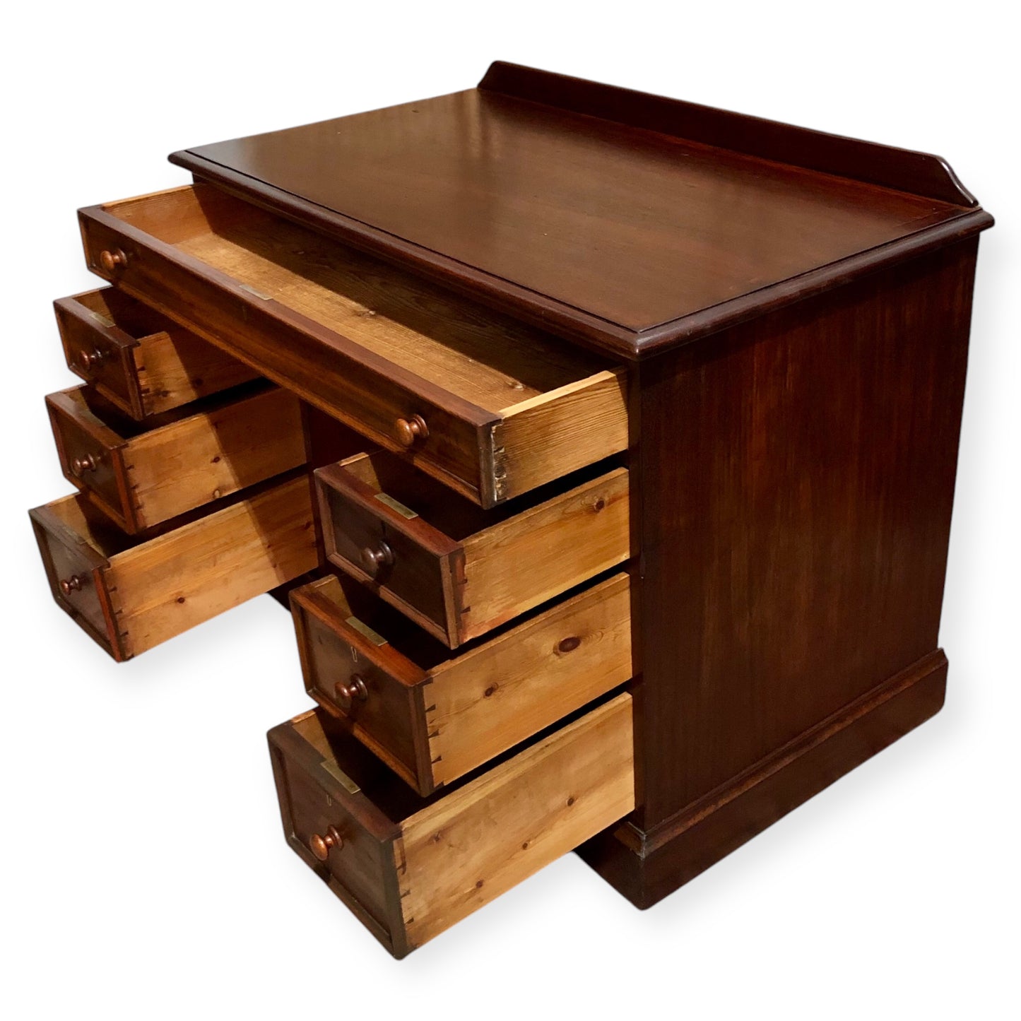000659....Handsome Antique Mahogany Desk