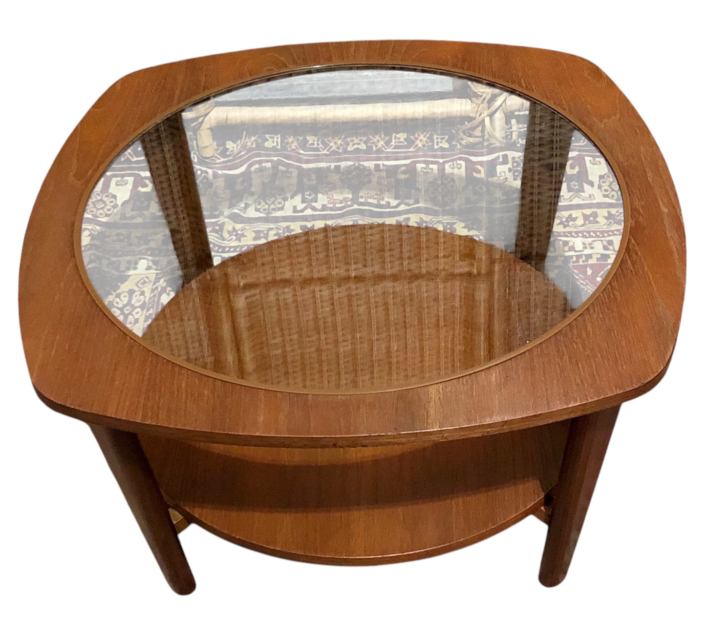 000653....Handsome Mid Century Retro Teak Coffee Table