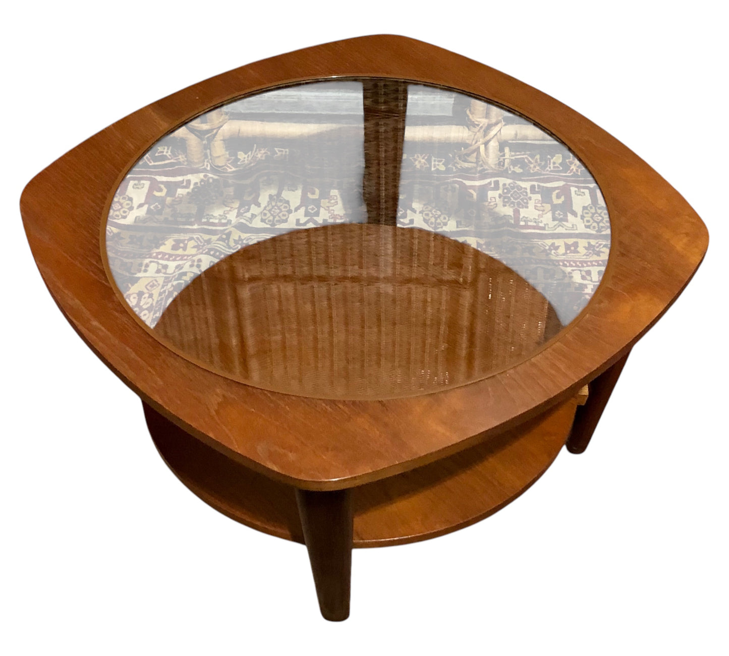 000653....Handsome Mid Century Retro Teak Coffee Table