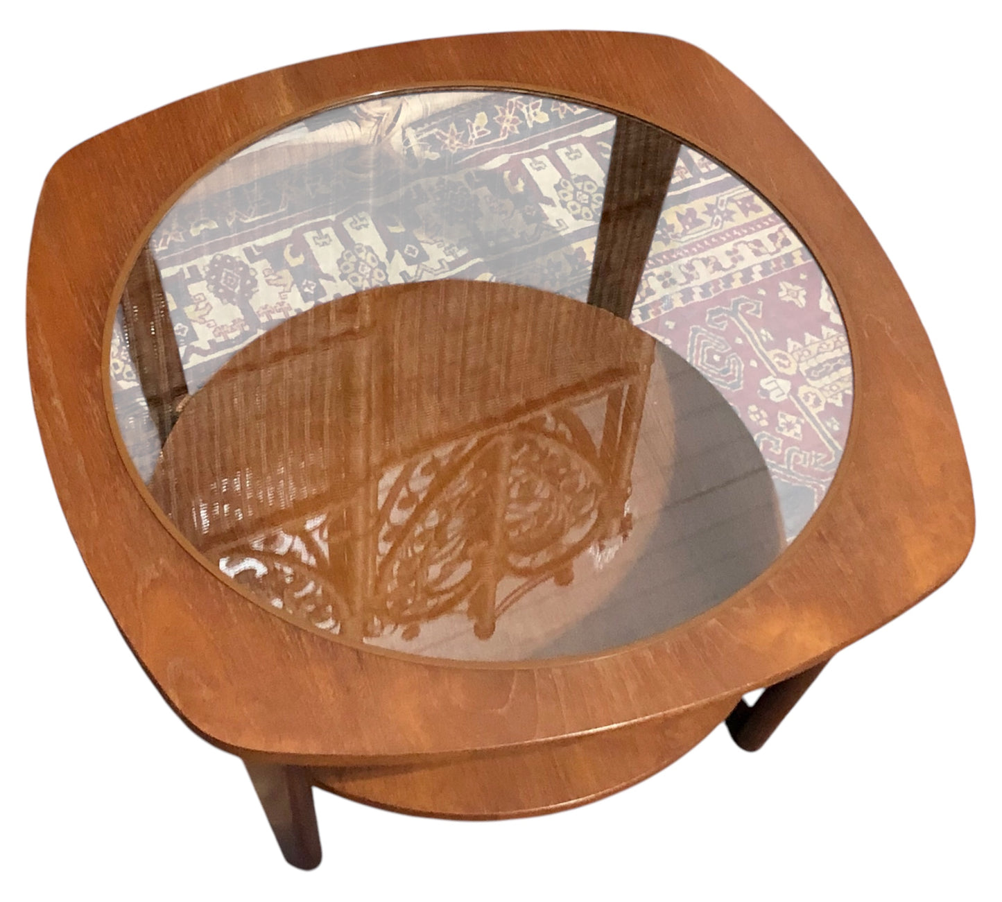 000653....Handsome Mid Century Retro Teak Coffee Table