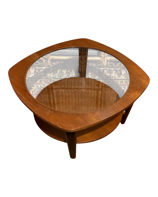 000653....Handsome Mid Century Retro Teak Coffee Table