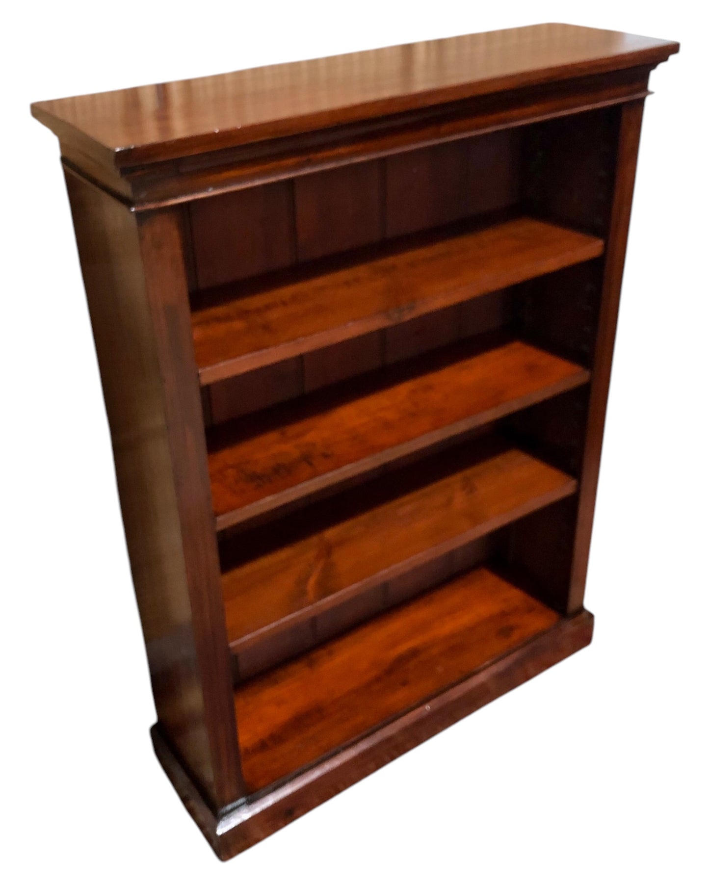 000647....Handsome Edwardian Stained Pine Bookcase ( sold )