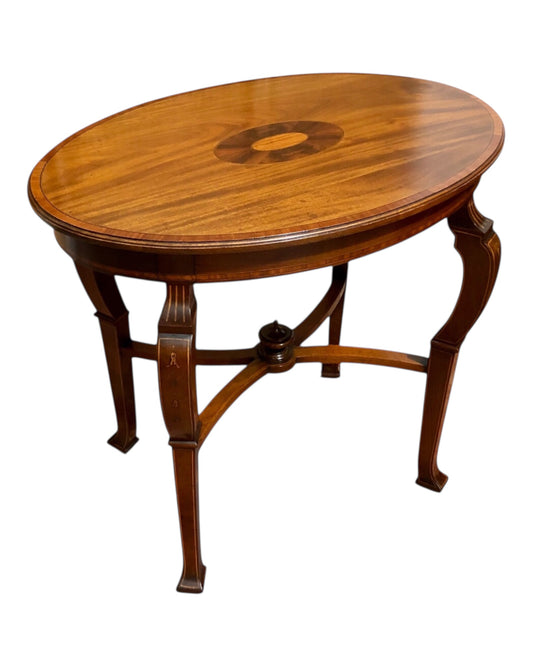 000628....Handsome Edwardian Occasional Or Centre Table