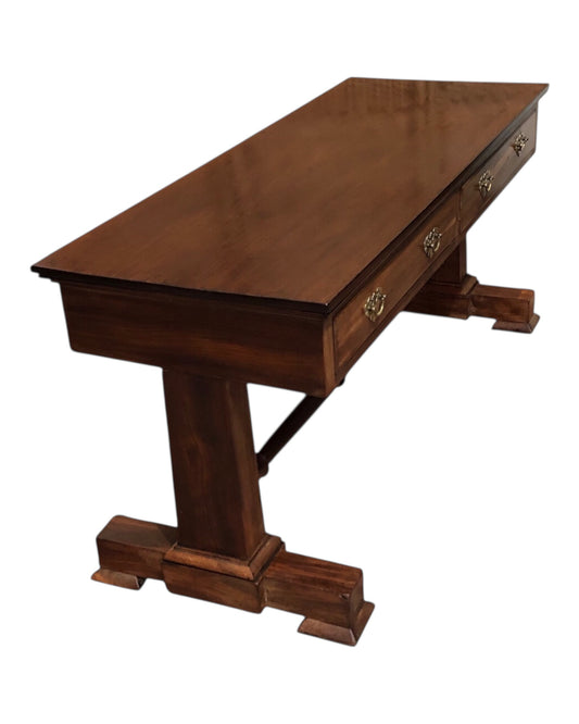 000615....Handsome Antique Mahogany Coffee Table