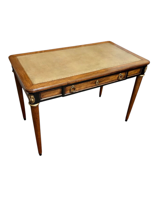 000609....Handsome Vintage Empire Style Mahogany Writing Table/Desk ( sold )
