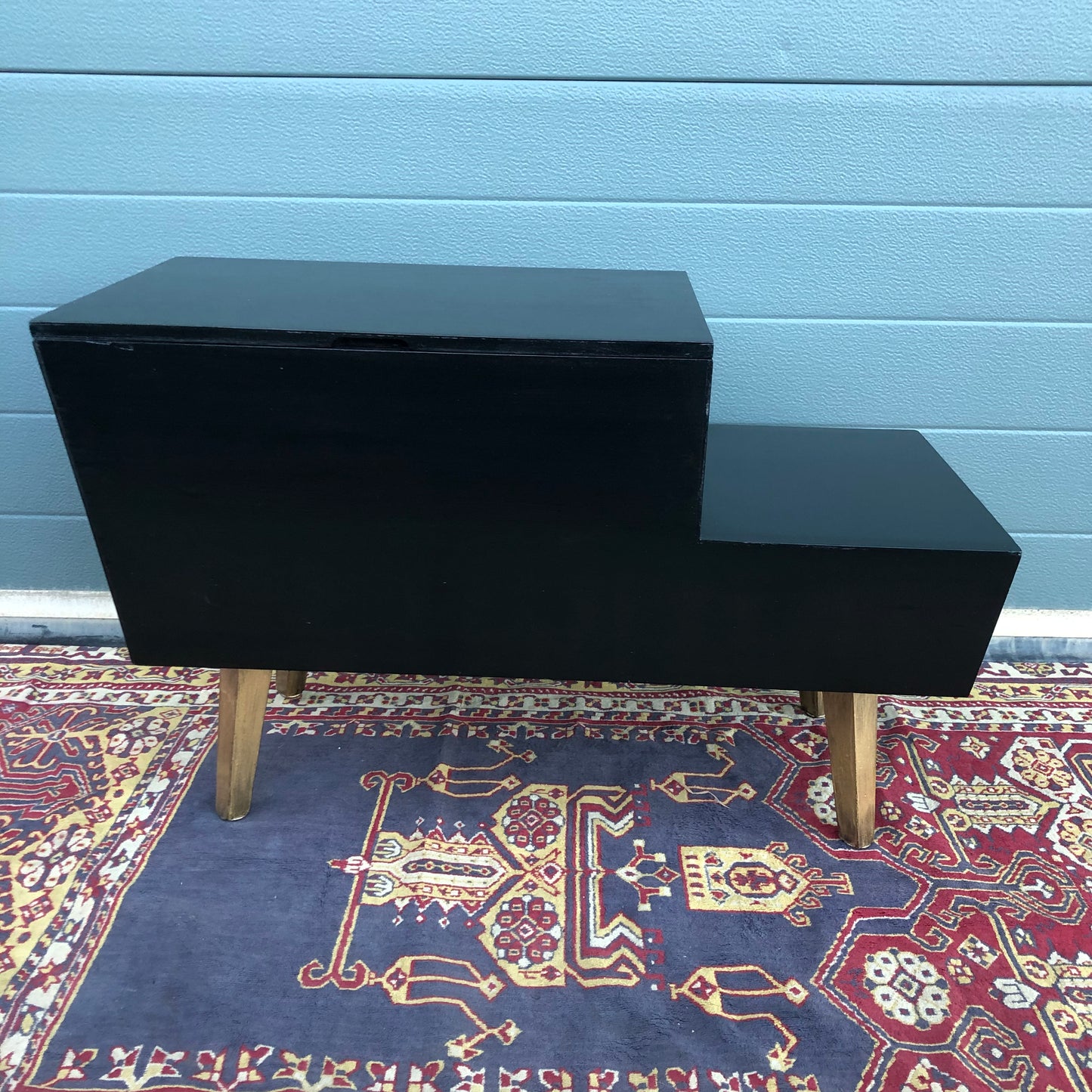 Stylish Retro Workbox / Upcycled Mid Century Sewing Box ( SOLD )