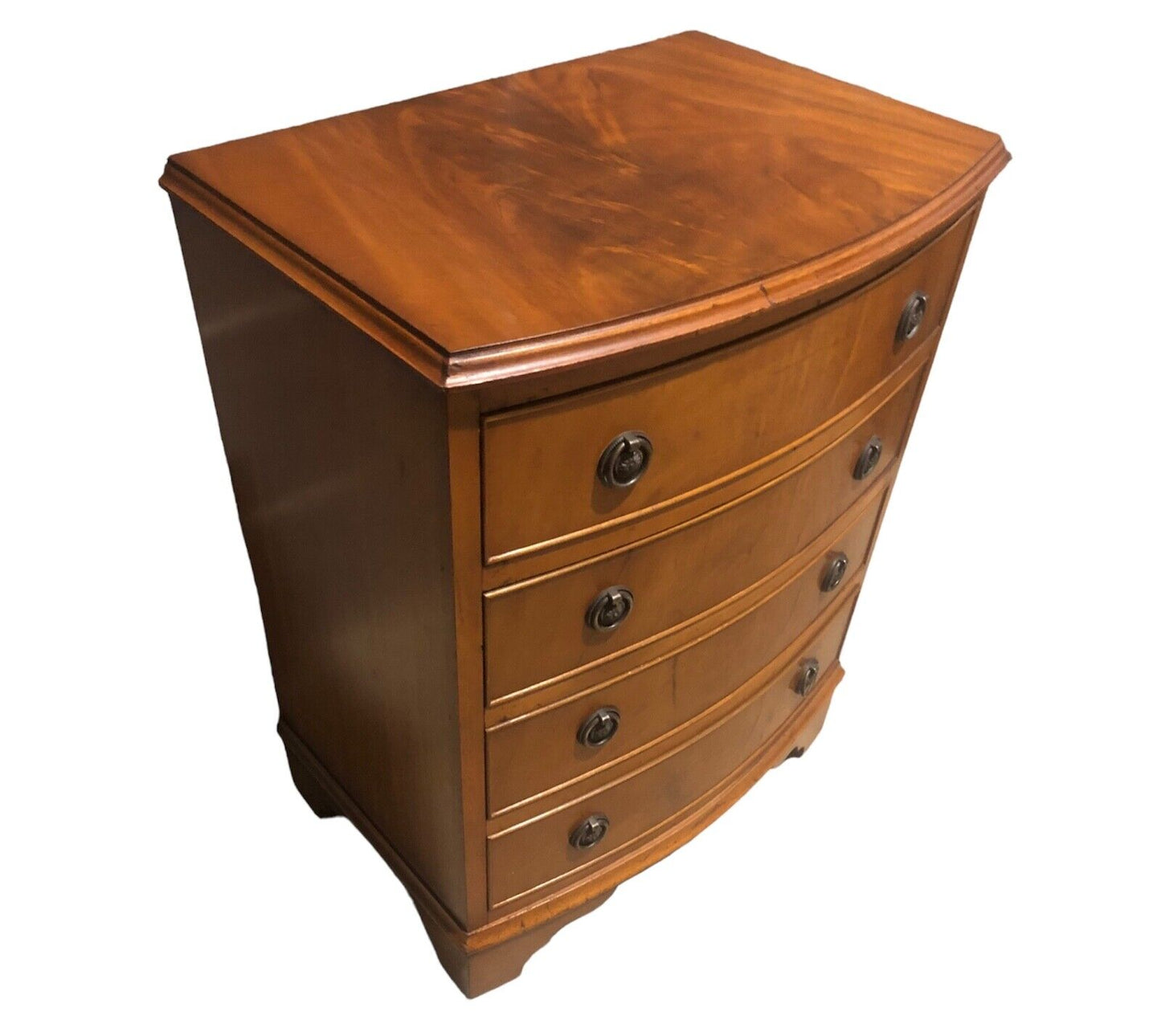 000888....Handsome Vintage Bedside Chest / Bedside Table ( sold )