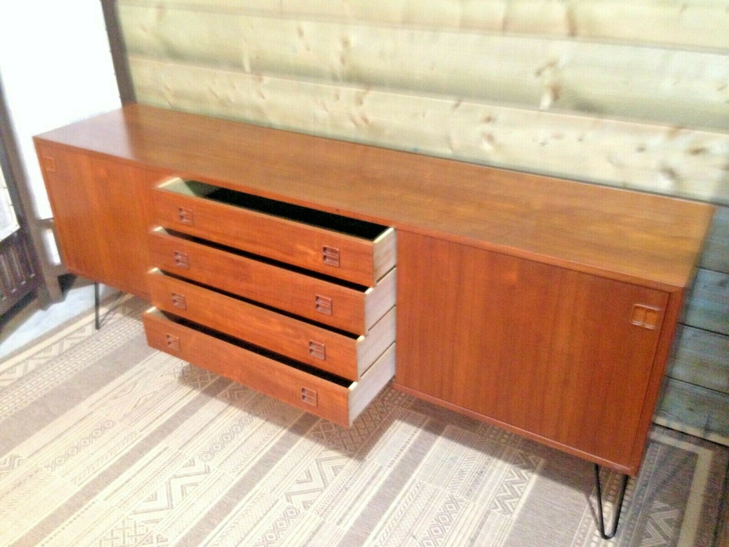 Magnificent Danish Retro Teak Sideboard