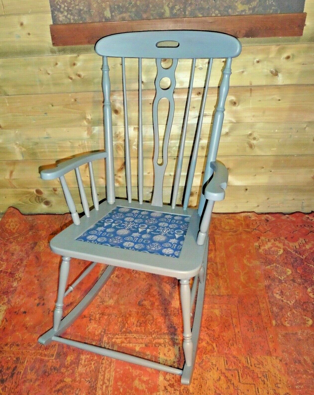 114.....Gorgeous Vintage Rocking Chair / Upcycled Rocking Chair ( sold )