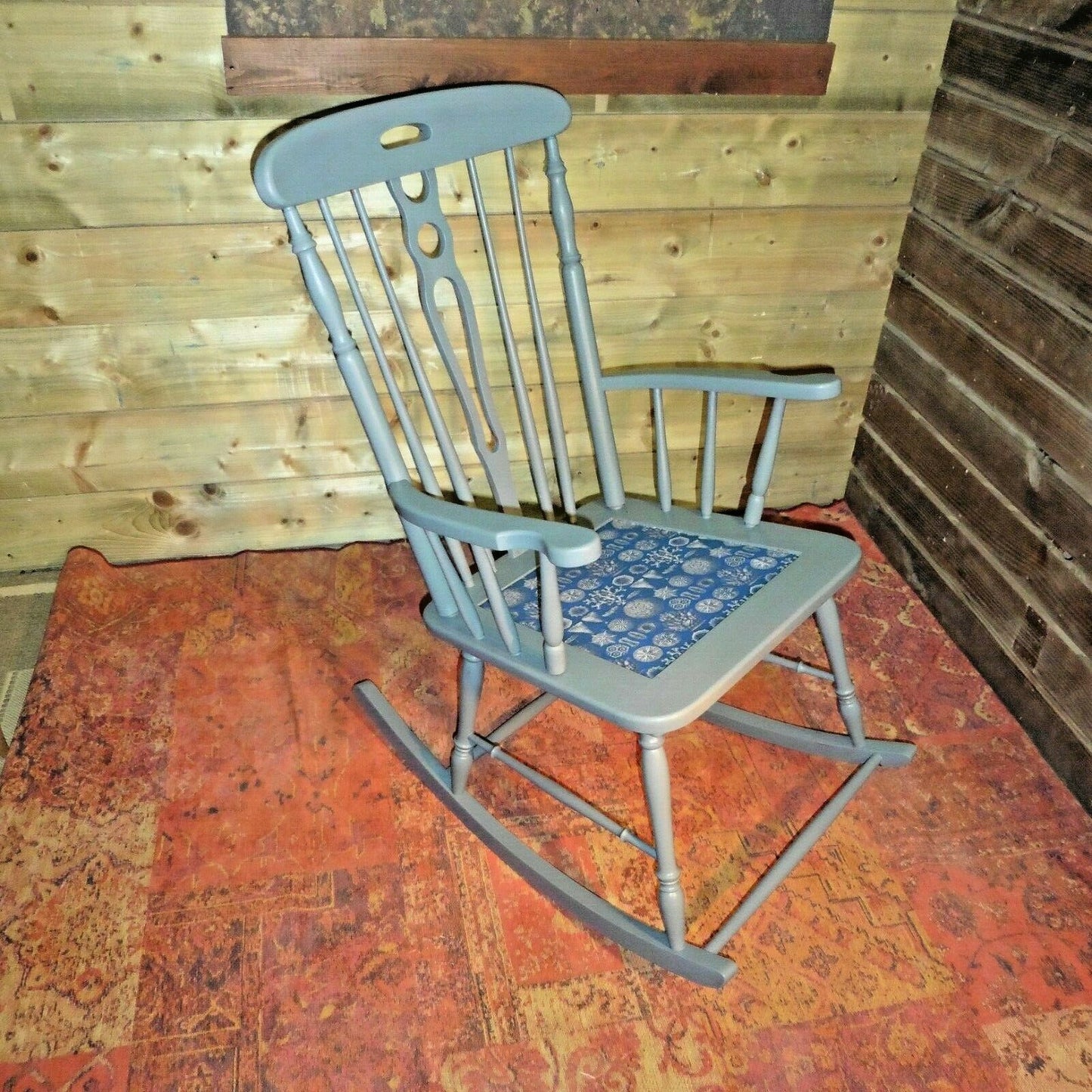 114.....Gorgeous Vintage Rocking Chair / Upcycled Rocking Chair ( sold )