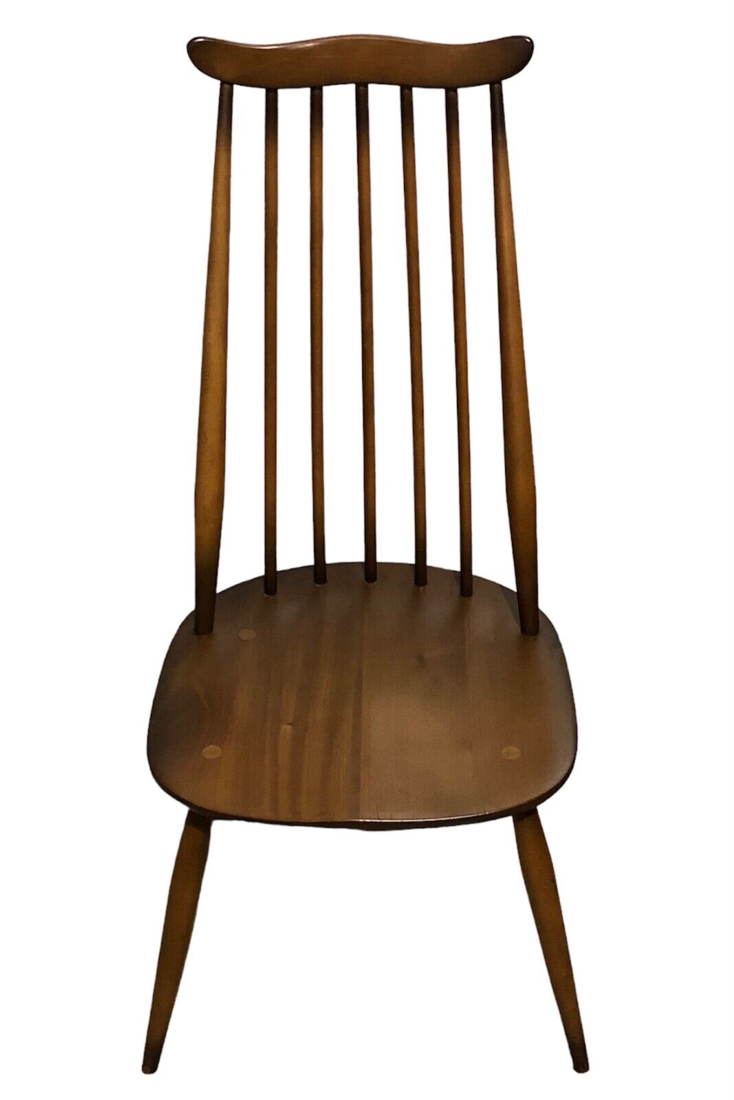 000874....Handsome Set Of Four Retro Ercol Goldsmiths Chairs / Ercol Dining Chairs( sold )