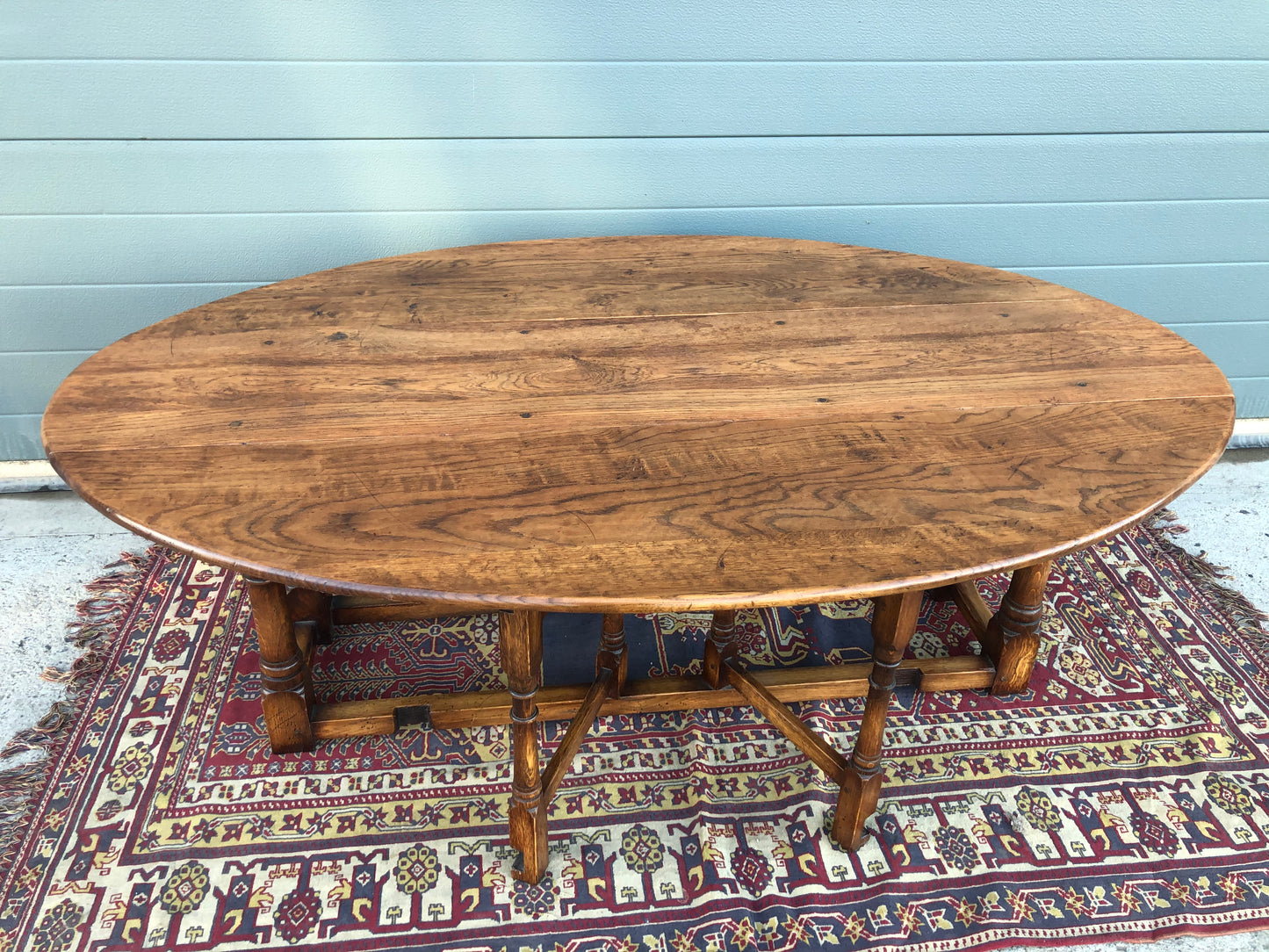 Gorgeous Oak Gateleg Coffee Table / Drop Leaf Coffee Table ( SOLD )