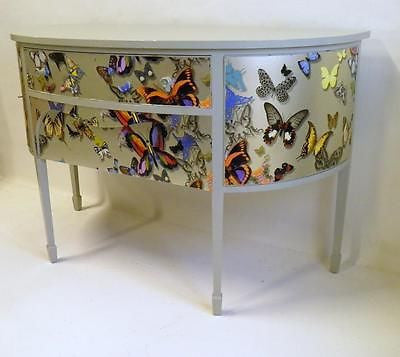 UNUSUAL EDWARDIAN UPCYCLED BOWFRONT SIDEBOARD SALE PRICE !