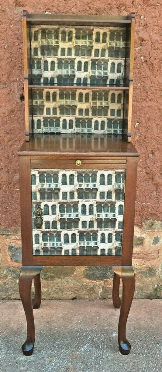 Attractive Upcycled Bedside Cabinet / Vintage Bedside Cupboard