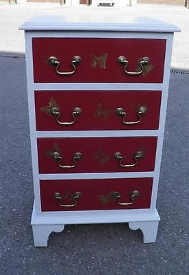 SMALL BEDSIDE CHEST OF DRAWERS , BESIDE CABINET,